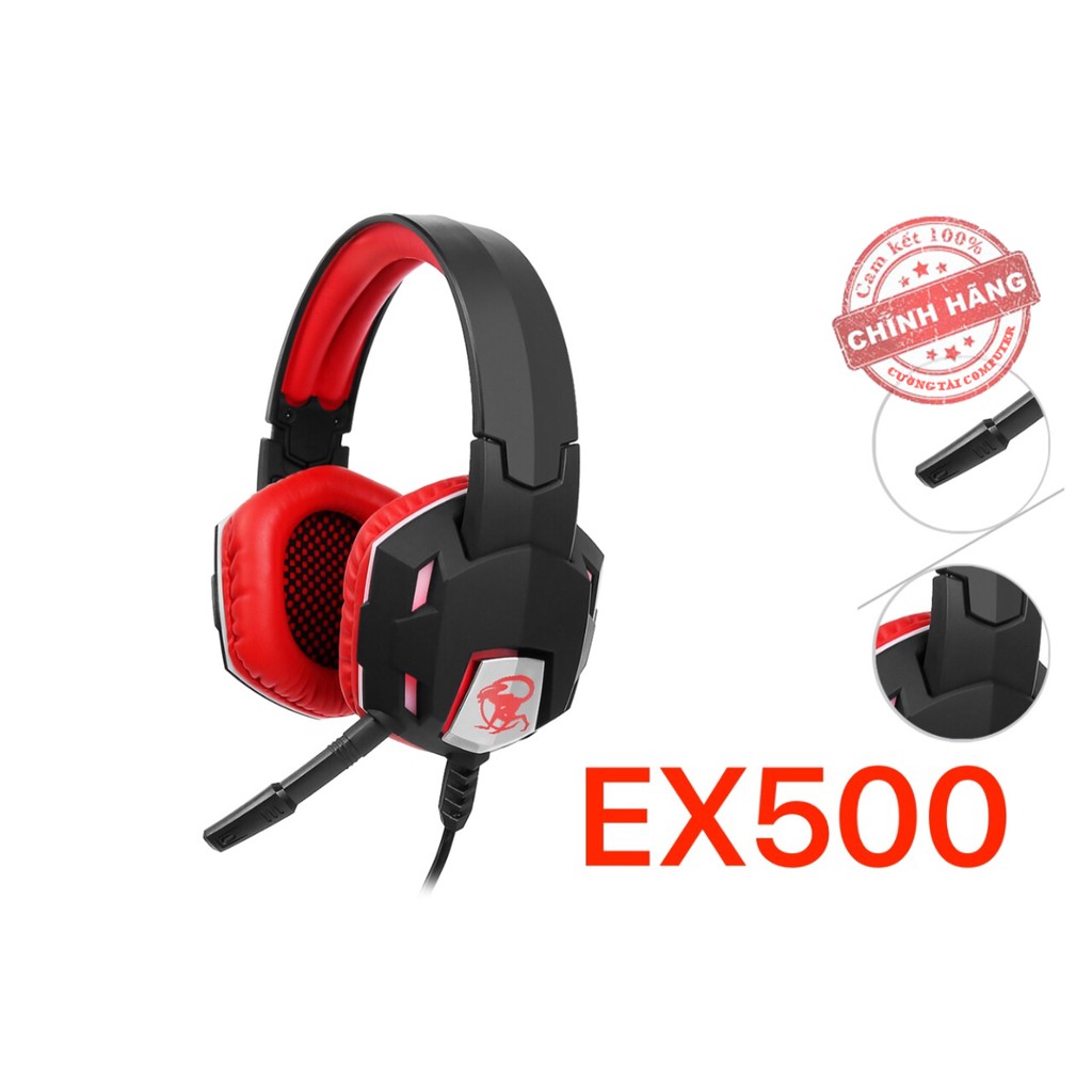 Hp exavp ex500-led-box. tai nghe chụp tai chuyên game led 7 màu tự chuyển màu.