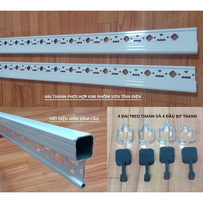 Cặp thanh của giàn phơi Hoà Phát