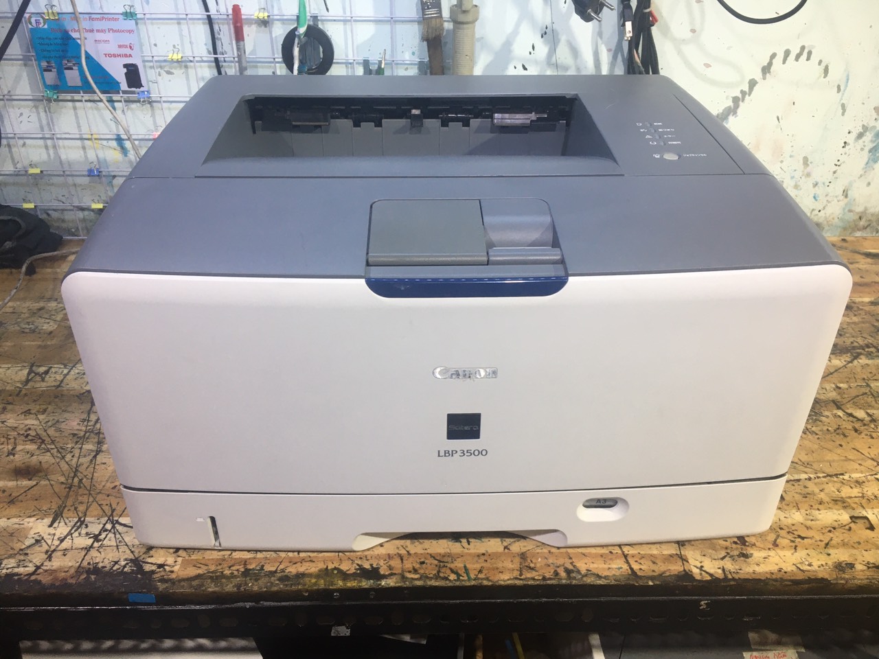 [HCM][Trả góp 0%]Máy in A3 trắng đen - Canon LBP 3500