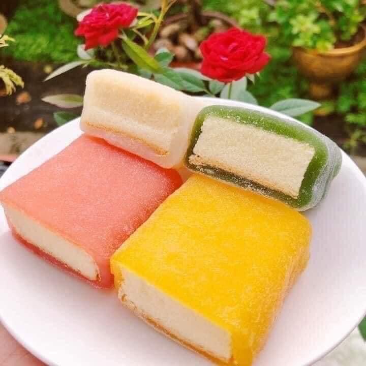 Mochi cuộn bông lan mix các vị 1kg