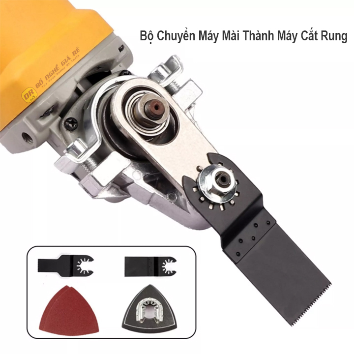 Lưỡi cưa cắt rung gắn máy mài cầm tay đầu chuyển đổi máy cắt rung đa năng loại 100mm