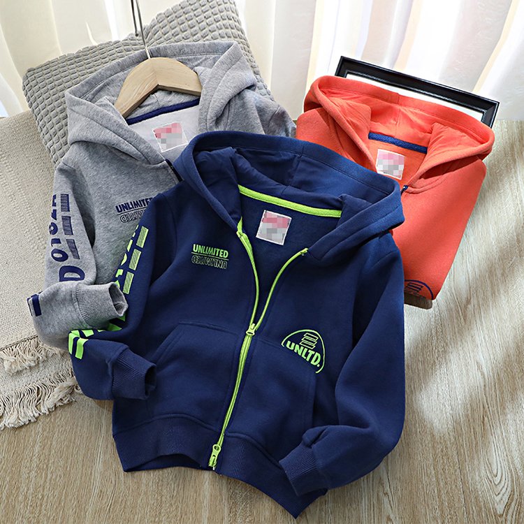 Áo khoác bé trai gái áo nỉ hoodie cho trẻ em từ 6-65kg size đại khóa zip unlimited