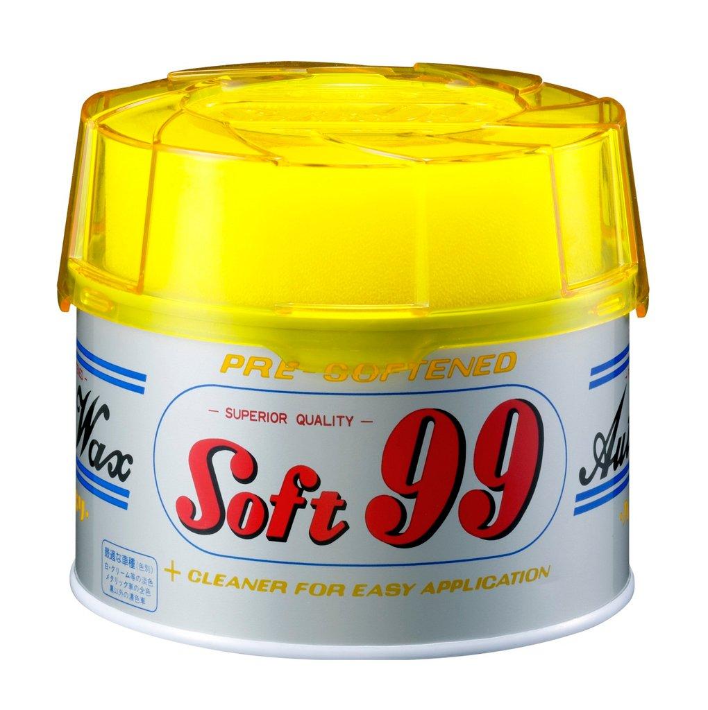 Sáp tẩy ố bẩn sơn xe ô tô và tao độ bóng hanneri wax w-19 soft99 japan