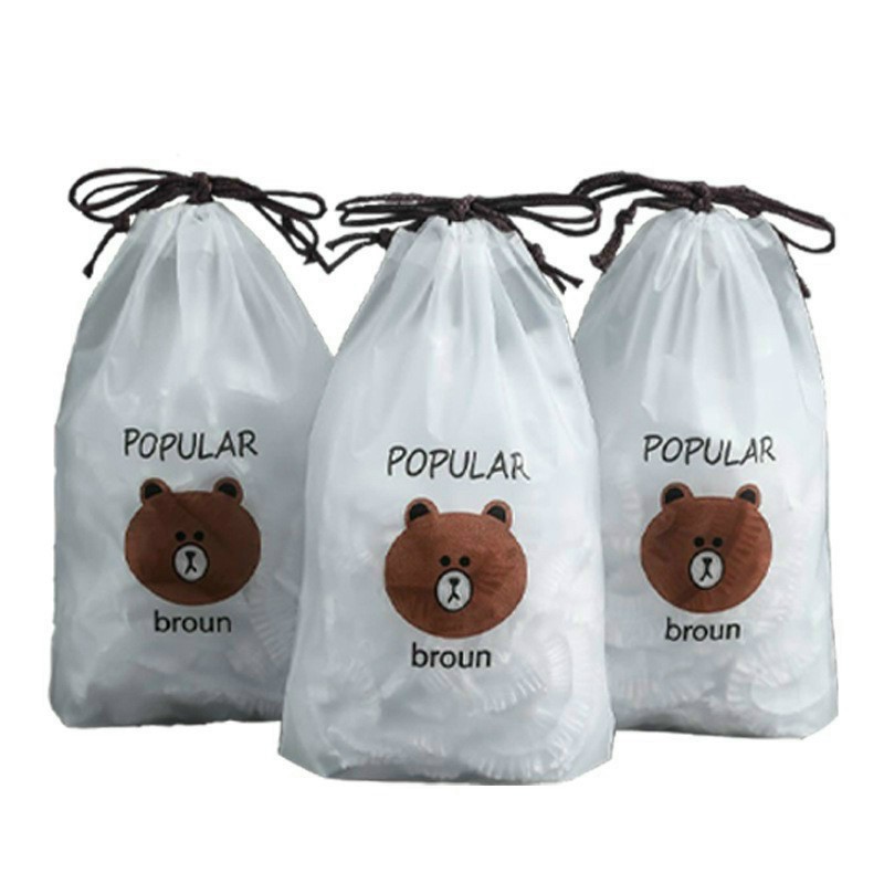 Sét 100 màng bọc thực phẩm có chun co giãn