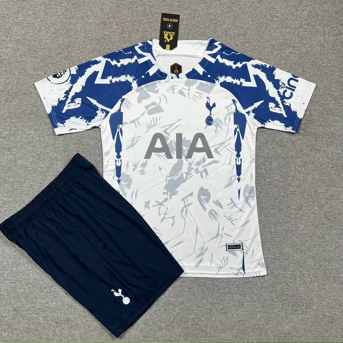 Áo bóng đá CLB Tottenham-Dệt Kim Thái Cao Cấp- Siêu Thoáng,Siêu Bền,Thoáng mát