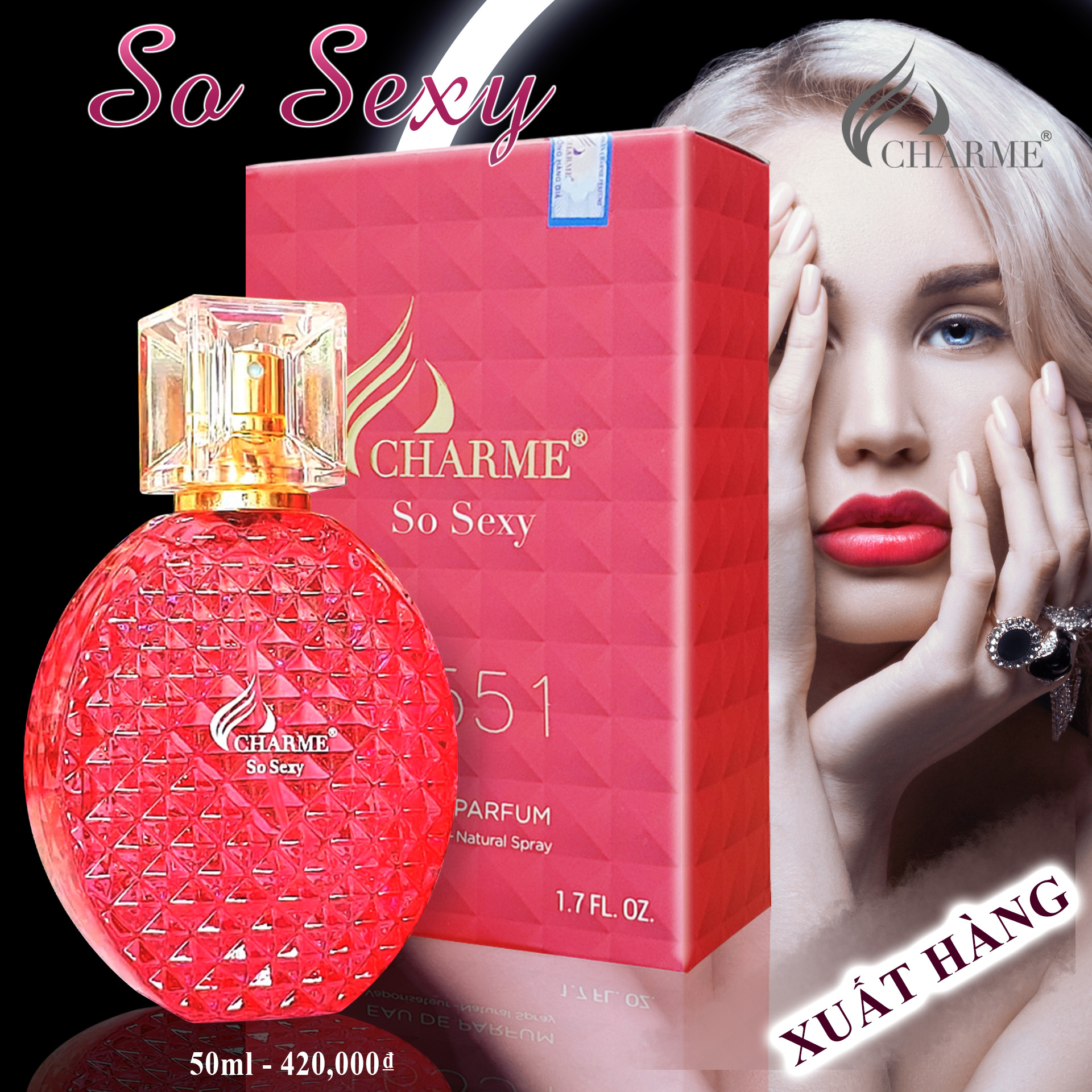 Nước hoa charme_so_sexy 50ml chính hãng