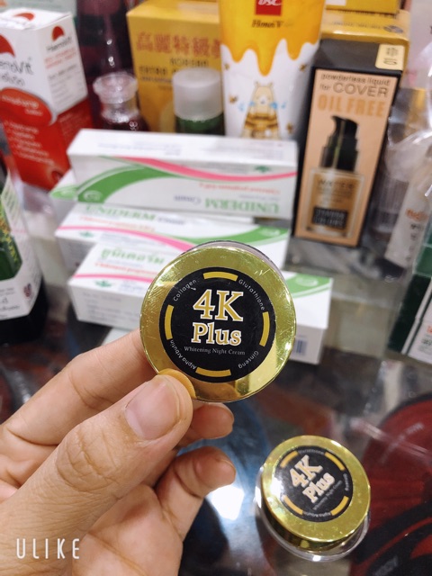 Kem dưỡng da 4K Plus mini kem dưỡng da kem dưỡng da mini kem 4k plus mini Kem dưỡng da mặt 4K Plus Thái Lan