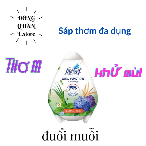 [HCM]Sáp thơm hình trứng Farcent 170g- hương tươi mát