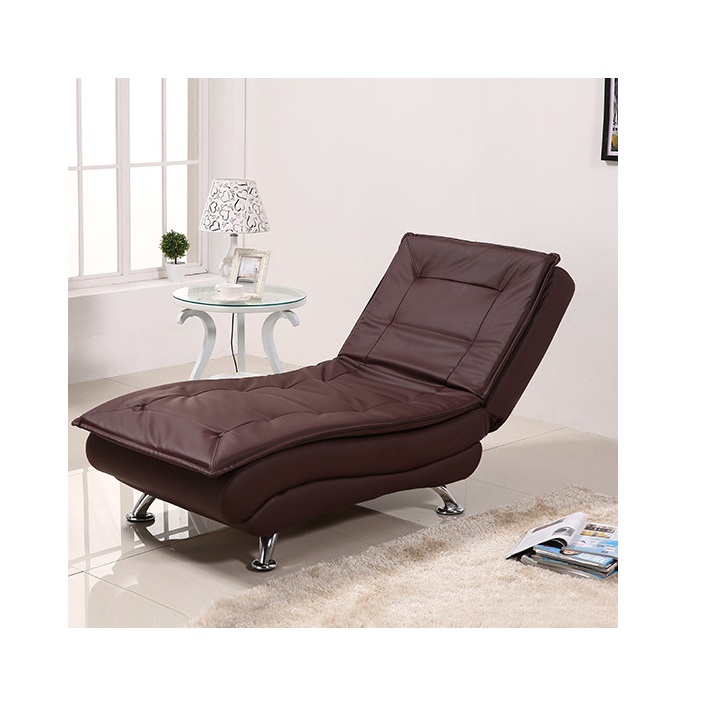 Ghế lười Sofa thư giãn màu nâu sang trọng- ghế sofa thư giãn điều chỉnh 3 mức độ - ghế sofa đơn - ghế sofa 2in1 178 x 70 x 45cm