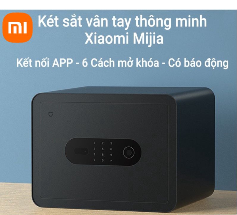 Két Sắt Điện Tử Vân Tay Thông Minh Xiaomi Mijia Smart Safe BGX-5/X1-3001 - BH 12T - Chính Hãng