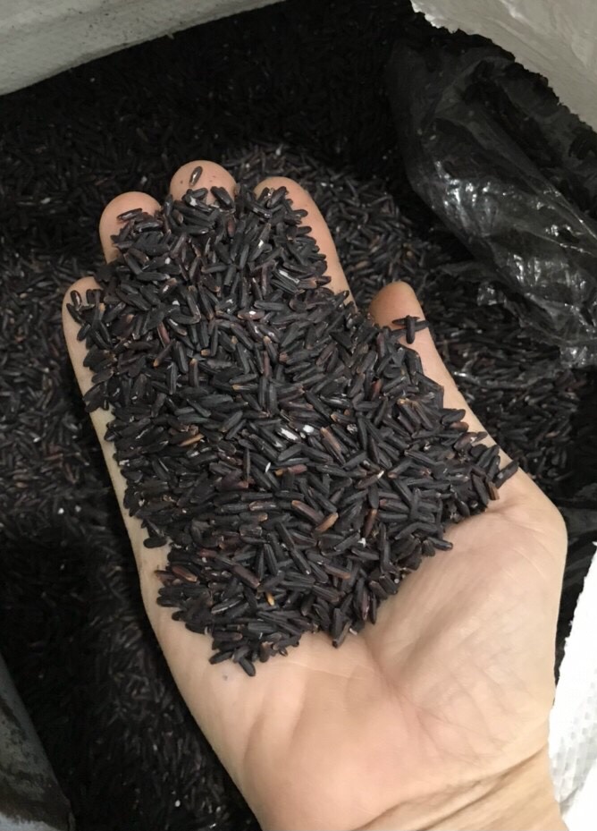 Gạo lứt dẻo ( lứt đen ) Điện Biên 1kg