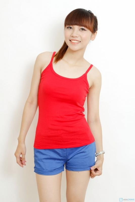 Combo 5 áo thun 2 dây nhiều màu