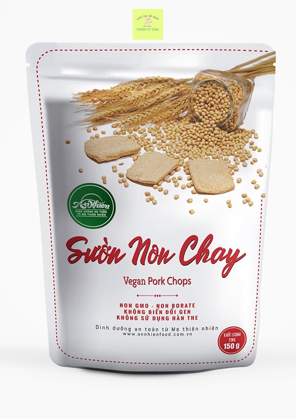 Sườn non chay an nhiên thơm ngon ngất ngây gói 150g