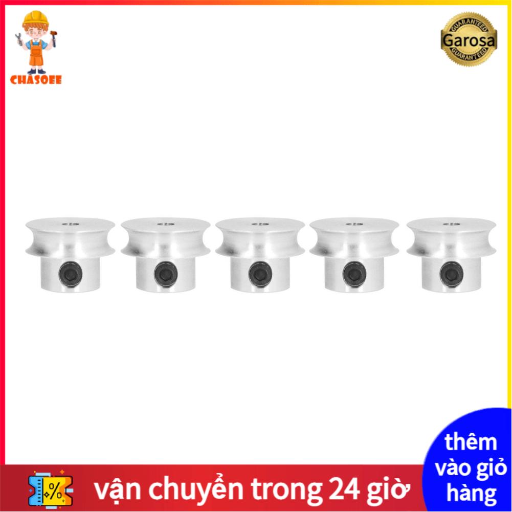 Round Pulley, V‑Shaped Pulley Low Noise Smooth Movement for Round Belt Transmission
