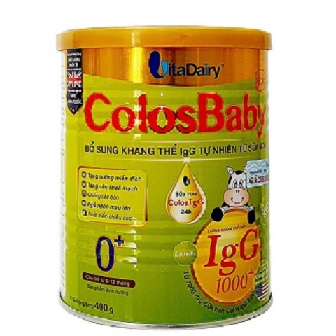Sữa ColosBaby Gold 0+ 800g (trẻ từ 0 – 12 tháng)