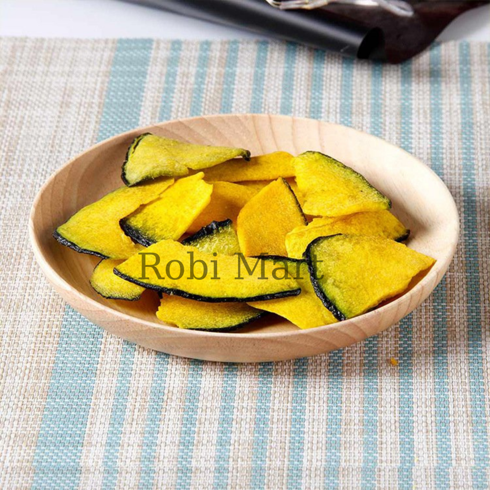 Bí đỏ thái lát sấy lạnh robi mart - gói 250g