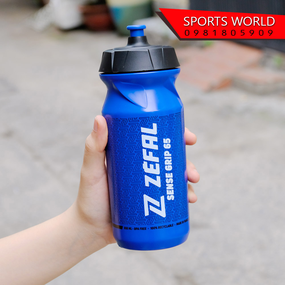 Bình nước xe đạp ZEFAL PH GRIP 650ml