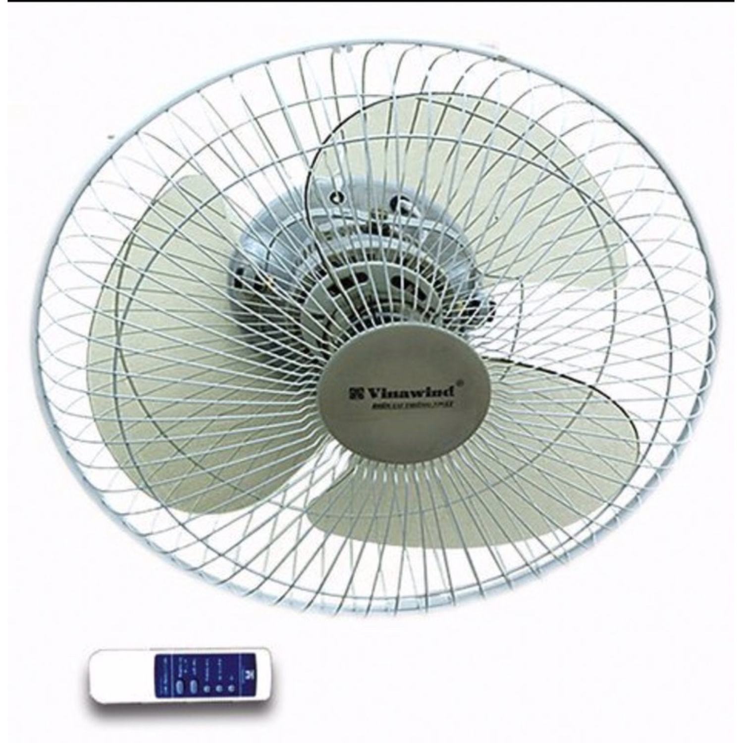 Quạt trần đảo cánh 400 hàng vinawind chính hãng điều khiển từ xa