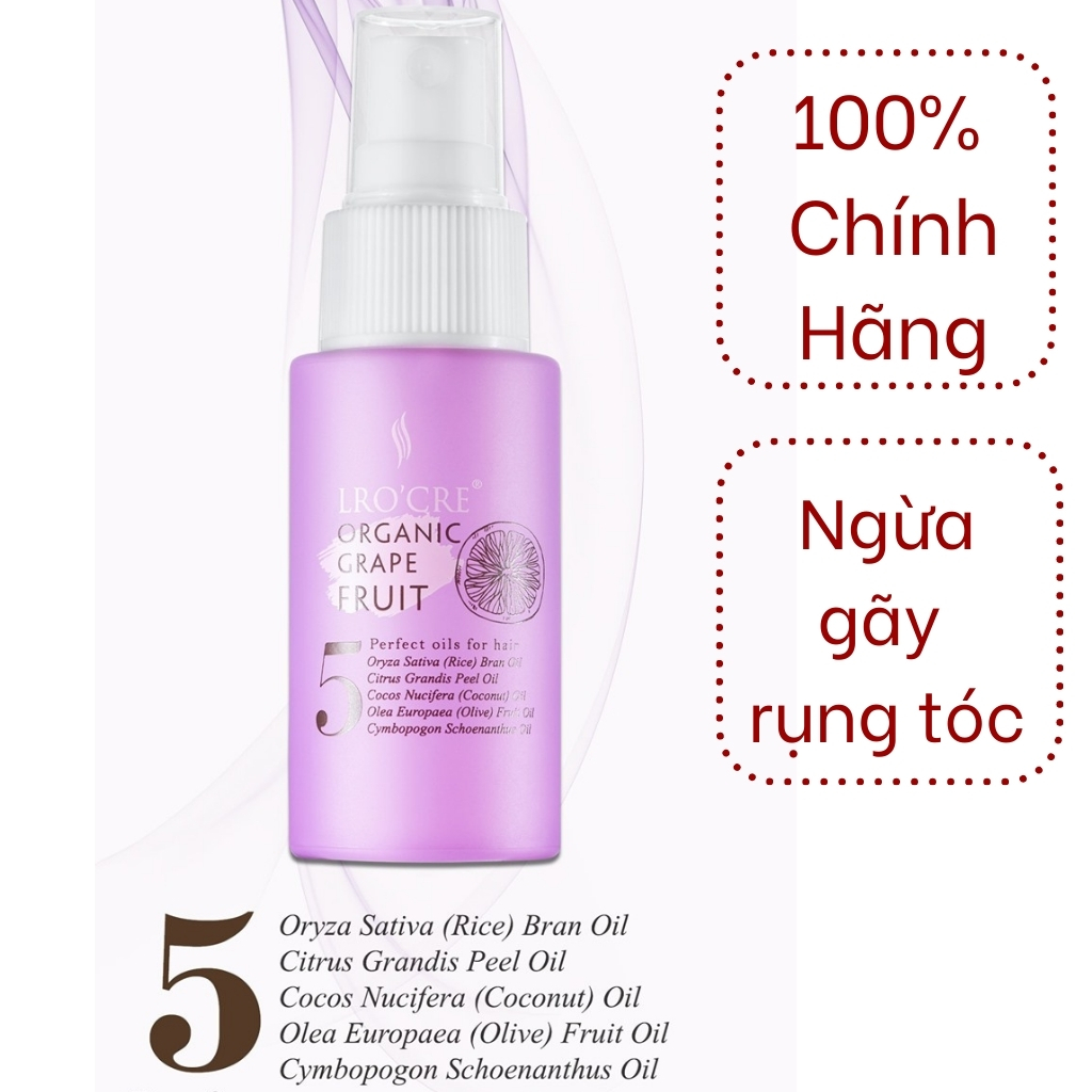 Xịt Dưỡng tóc Lro'Cre chống rụng tóc, giúp mọc tóc nhanh hiệu quả 50ml