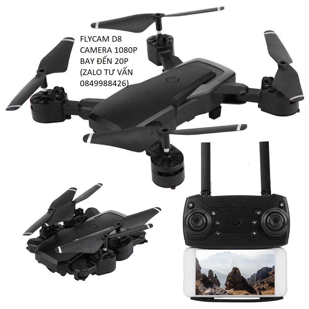 Flycam HDRC D8 Wifi Camera HD rõ nét gấp gọn bay 20p
