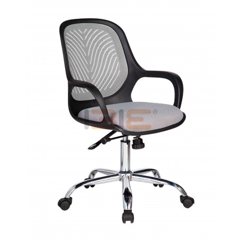 Ghế xoay IB519 chân thép mạ - Ghế văn phòng