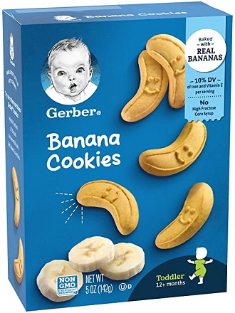 Bánh quy chuối Gerber Banana Cookies