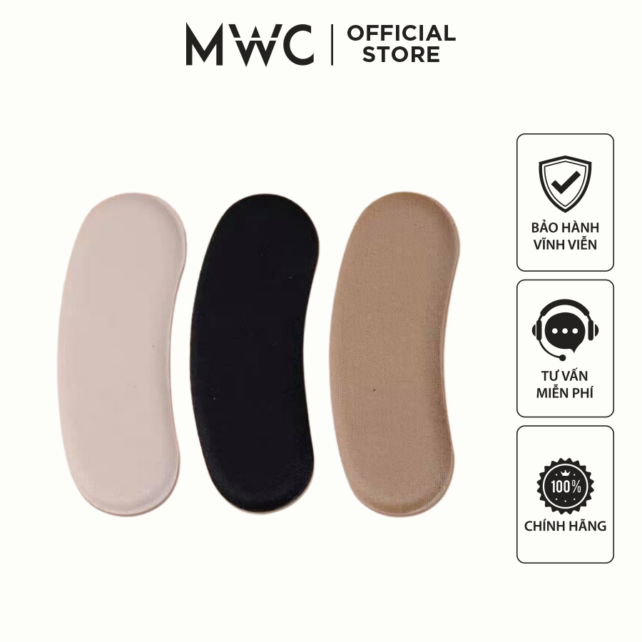 Miếng Lót Giày MWC Chống Rộng Chống Trầy Bảo Vệ Gót Chân Khi Mang Giày – 9008