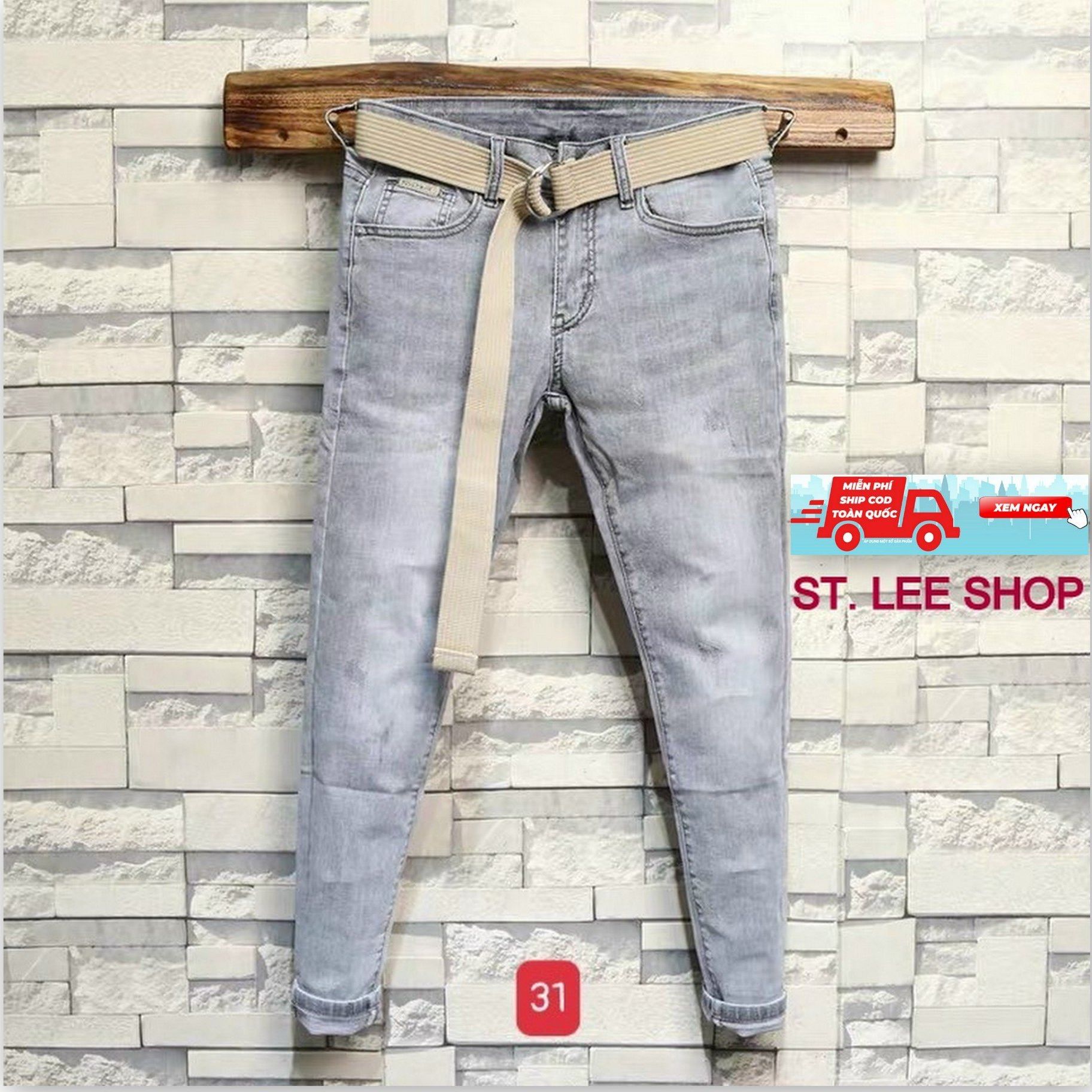 quần jean nam cao cấp ST.LEE SHOP mẫu mới nhất STV31 siêu hot siêu đẹp sang trọng thiết kế trẻ trung hiện đại thời trang ST.LEE SHOP ST069