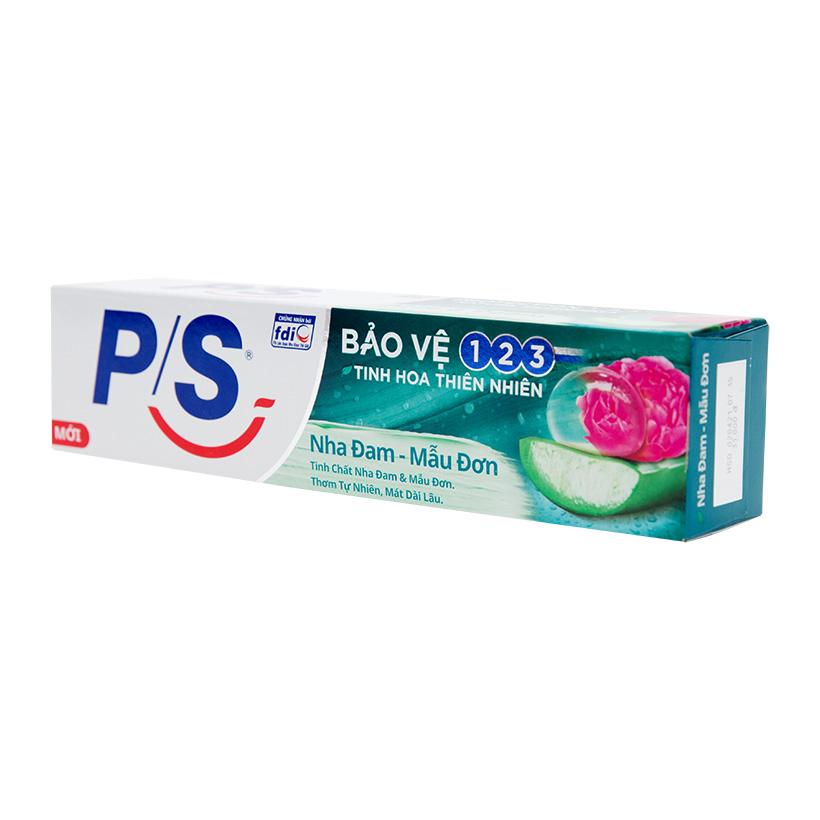 Kem đánh răng p/s bảo vệ 123 nha đam mẫu đơn 180g