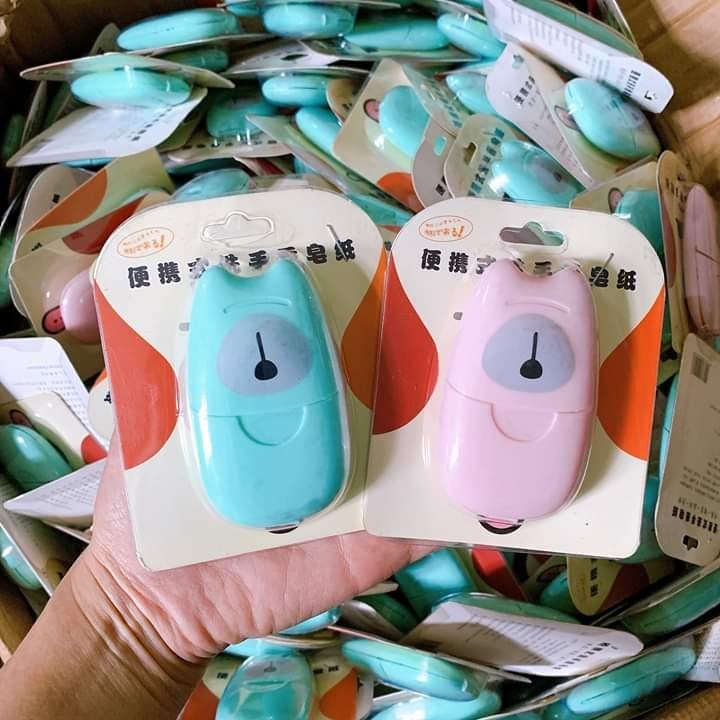 Xà Phòng giấy bỏ túi tiện lợi