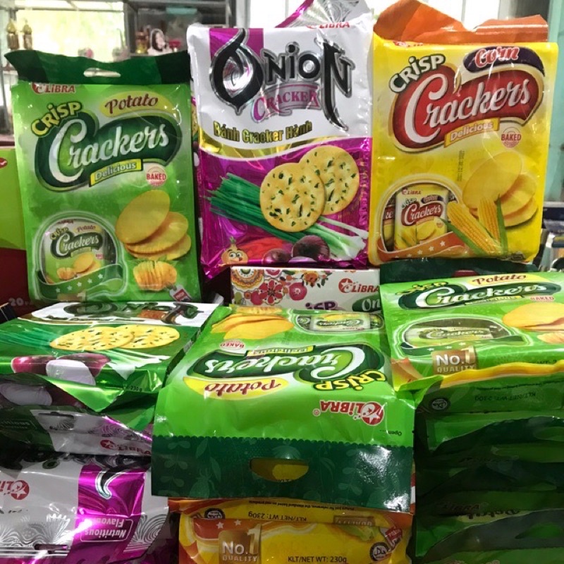 Bánh Khoai Tây Potato Crackers Túi 230g