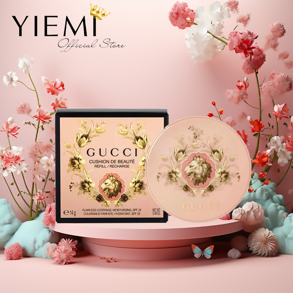 Phấn Nước Gucci Beauty Cushion De Beaute Foundation Vintage Edition, Cushion Gucci Beauty mẫu mới