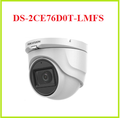 Camera dome 4 in 1 hồng ngoại 2.0 megapixel hikvision ds-2ce76d0t-lmfs