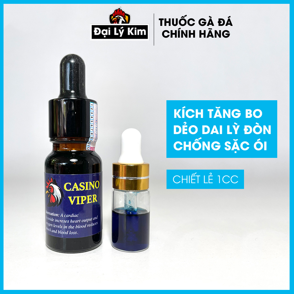 Thuốc gà đá TĂNG BO LỚN CỰC LỲ ĐÒN CHỐNG ÓI xanh CASIN0 chiết lẻ 1cc nhập khẩu Mexico chính hãng + thuốc gà thuốc gà đá thuốc cho gà đá thuốc tăng bo gà đá