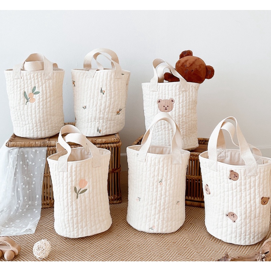 Túi đựng bỉm sữa hình gấu dành cho bé Baby Kid