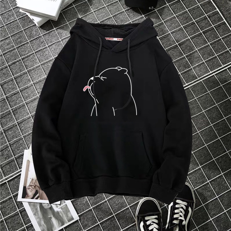 Áo hoodies gấu má phính siêu cute