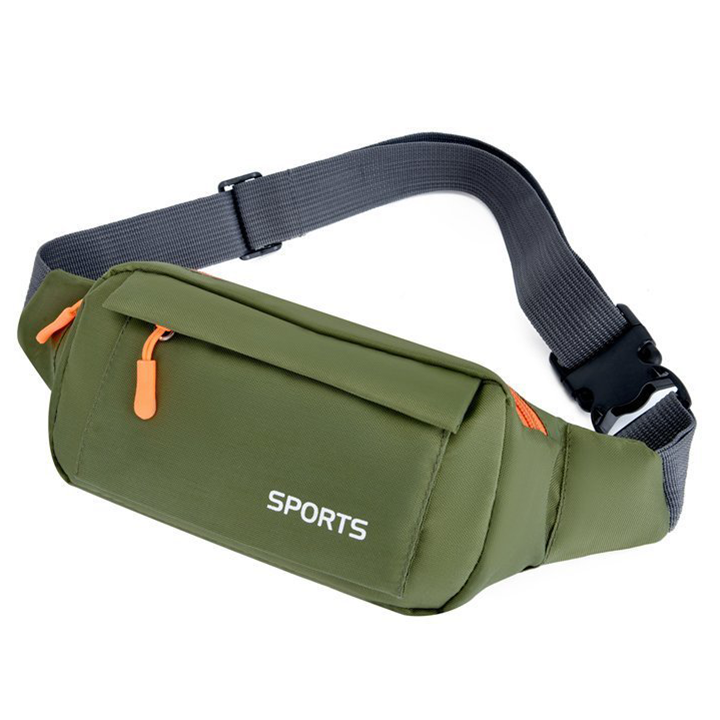 Túi đeo bụng nam nữ Sport thể thao vải dù chống thấm nước tuyệt đối size 31cm TUI-51