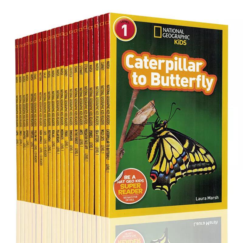 National geographic kids level 1 - 39 cuốn | nhập khẩu