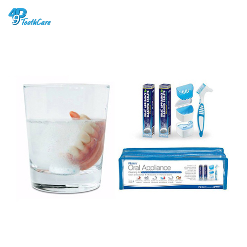 Bộ dụng cụ làm sạch máng chỉnh nha & hàm tháo lắp Piksters