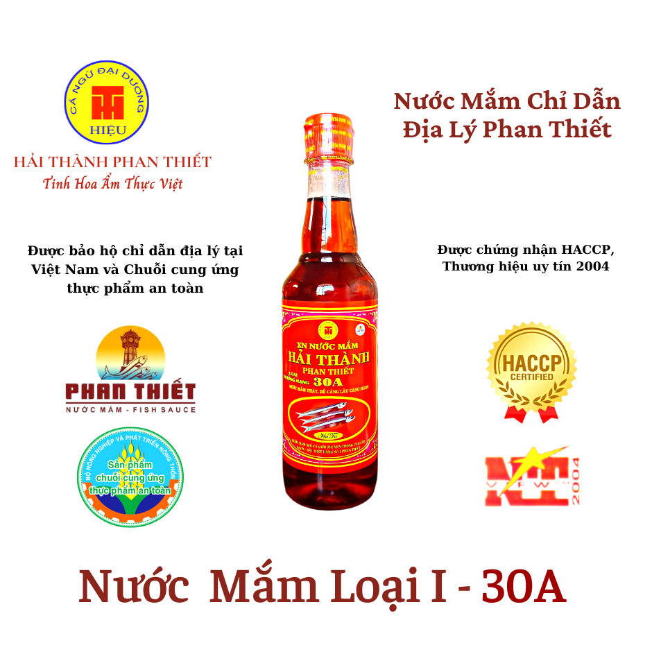 Nước mắm truyền thống Hải Thành Phan Thiết loại 30A