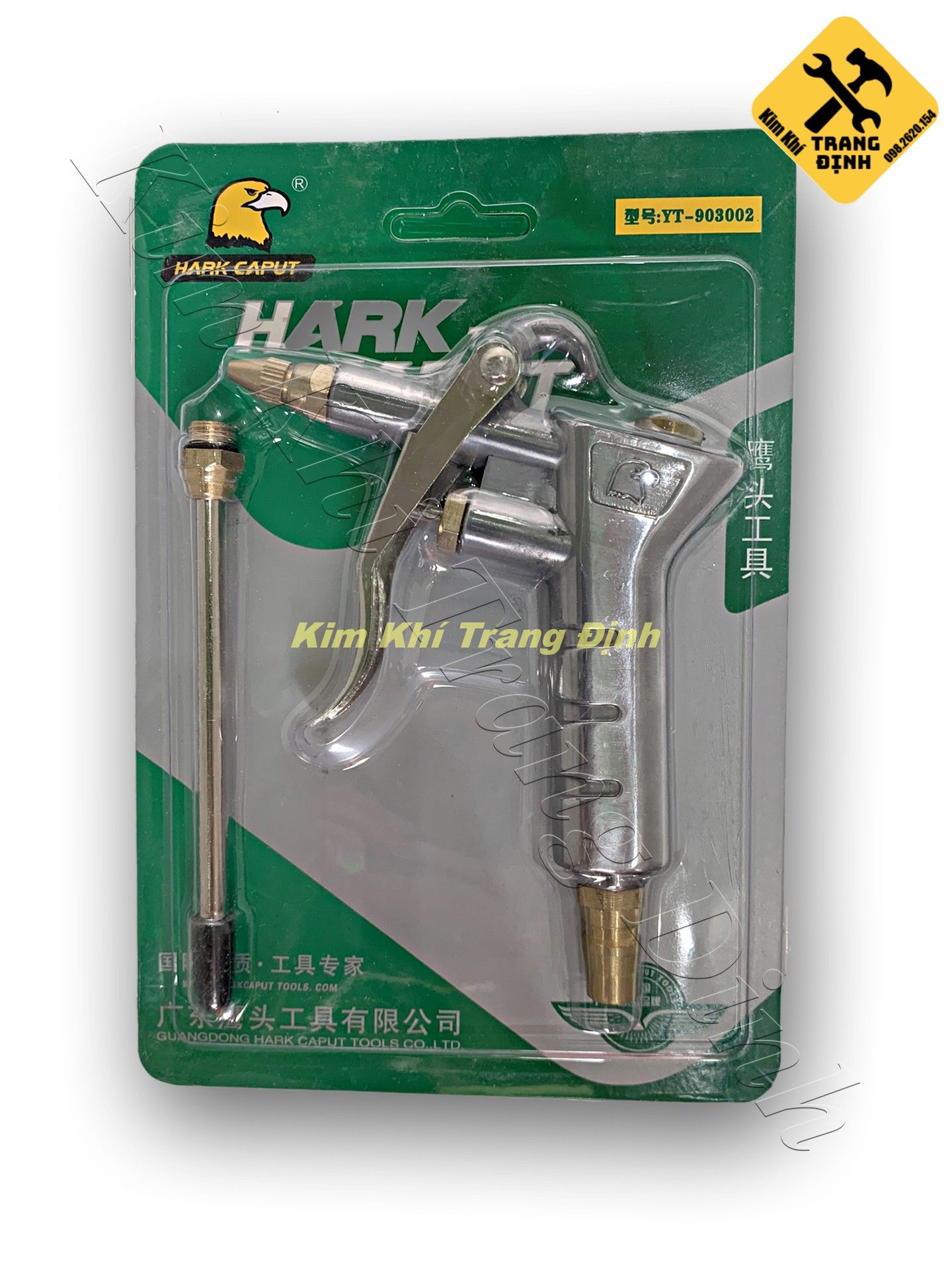 S.úng xì khô đầu đồng cao cấp harkcaput