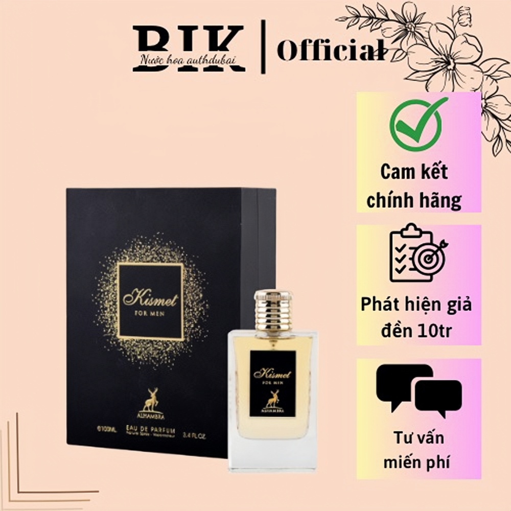 Nước hoa Nam Kismet men rắn đen
