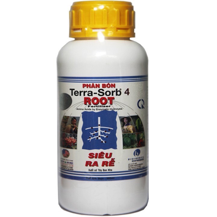 Phân bón lá Terra Sorb 4 Root siêu ra rễ chai 100ml