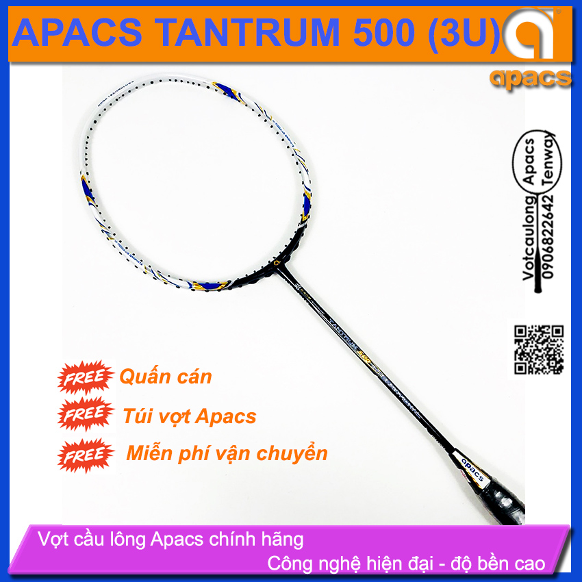 Vợt cầu lông Apacs Tantrum 500 | cây vợt huyền thoại của Apacs
