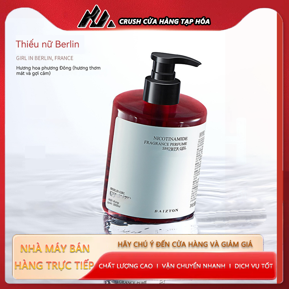 CRUSH Sua tam/Sữa tắm nước hoa/Sữa tắm hương nước hoa/Sữa tắm thơm lâu500ml