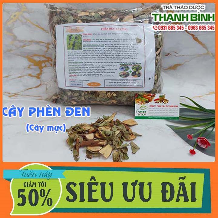 Cây phèn đen khô 500g - hàng công ty giá tốt
