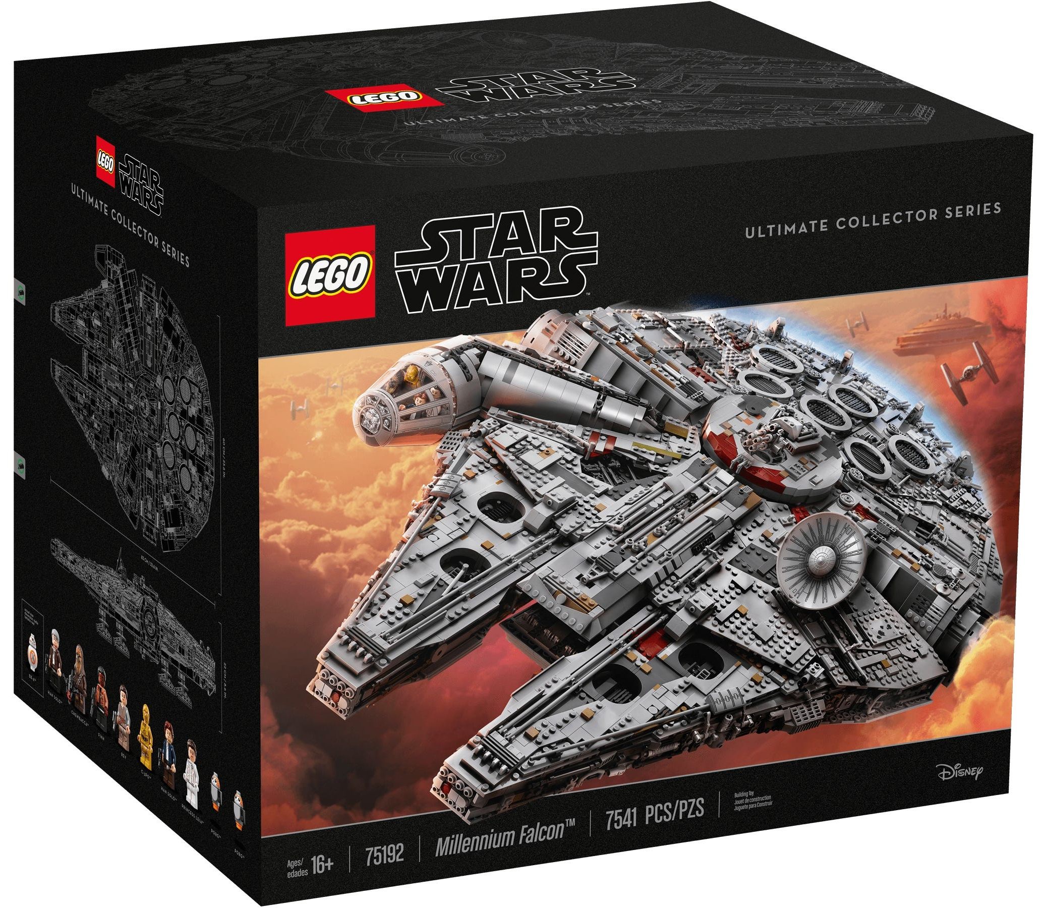 BRICK4U - LEGO  STAR WARS - 75192 - MILLENNIUM FALCON