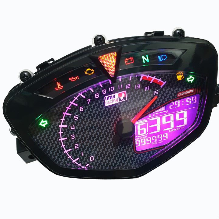 [HCM]Đồng Hồ Uma Racing Koso 1-1 Cho Sirius/ Exciter 2006-2010 . DoChoiXeMay