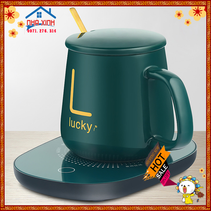 Quà Tặng Bạn Gái , Quà Sinh Nhật - Cốc Điện Mini Đa Năng , Cốc Giữ Nhiệt Thông Minh , Cốc Làm Nóng Trà Coffee Cao Cấp