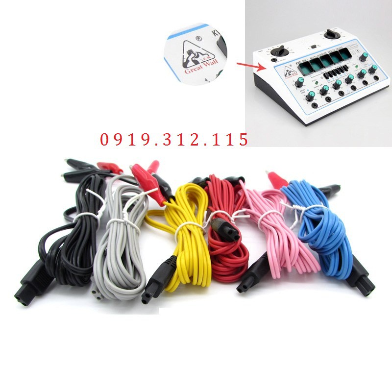Dây giắc điện châm phụ kiện máy điện châm KWD808I
